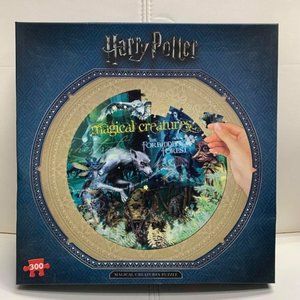 NEW! Winning Moves Harry Potter Magical Creatures 300 Piece Jigsaw Puzzle